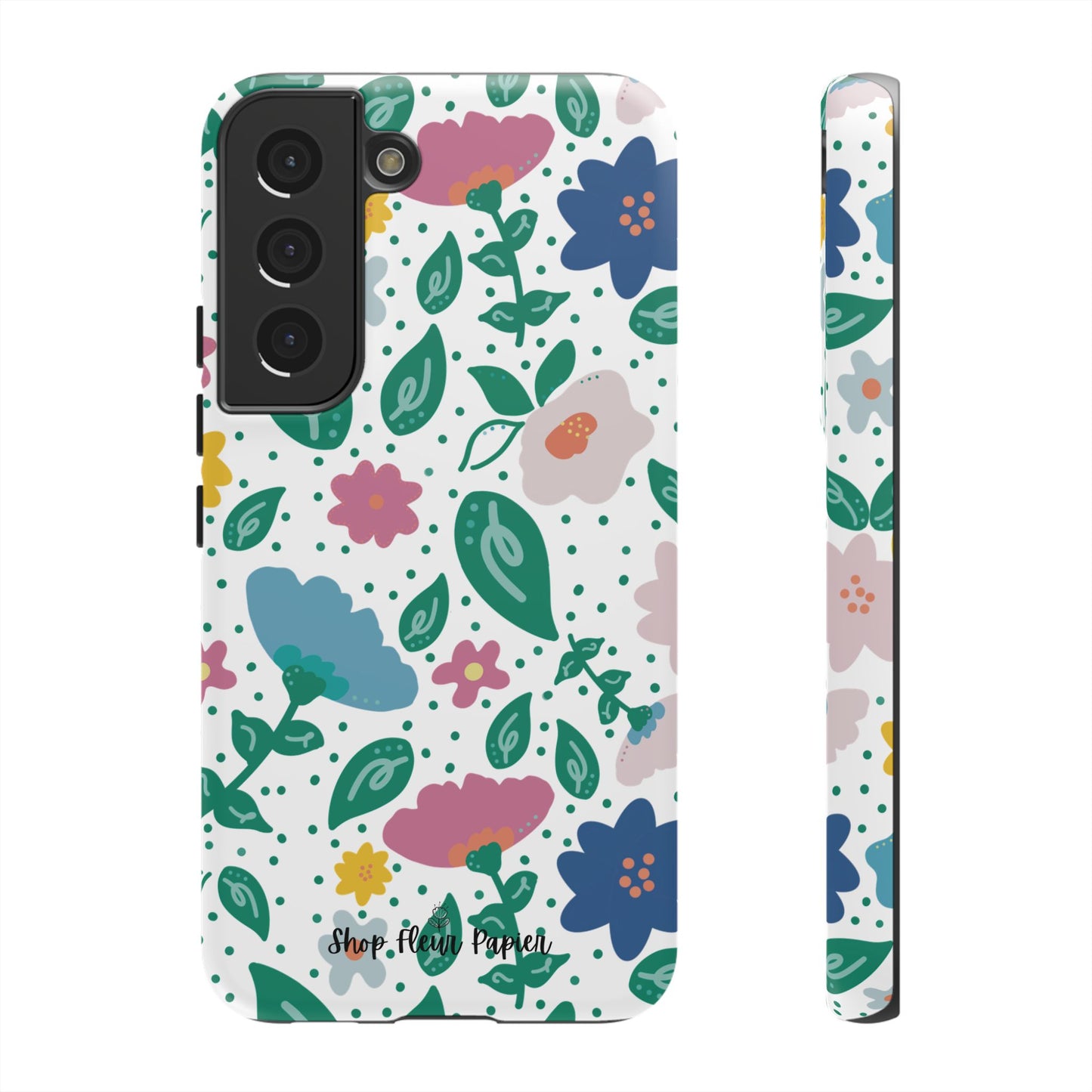 Bright Summer Floral Tough Phone Case