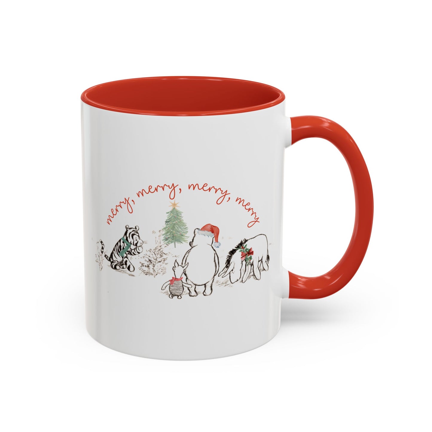 11 oz Holiday Mug | Honey Bear and Christmas Friends