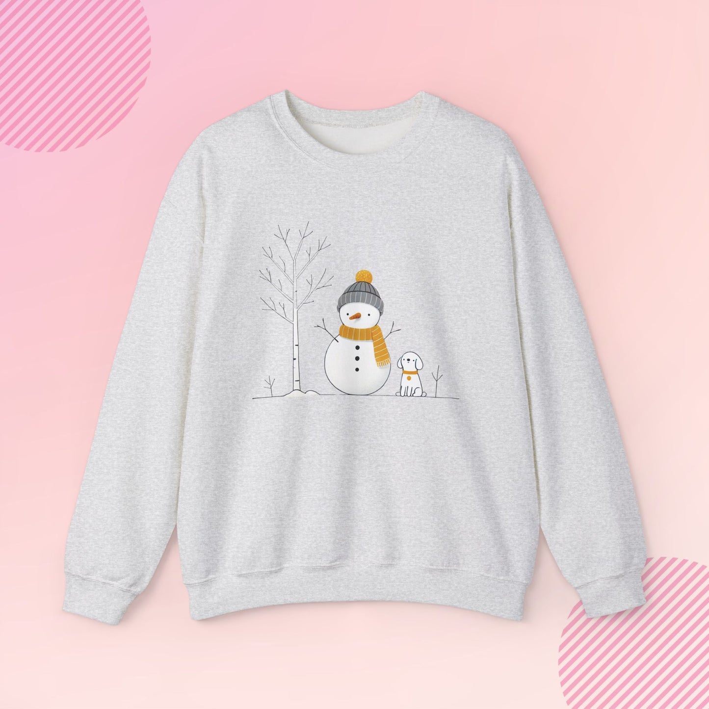 Holiday Best Friends Cozy Crewneck Sweatshirt