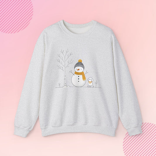 Holiday Best Friends Cozy Crewneck Sweatshirt