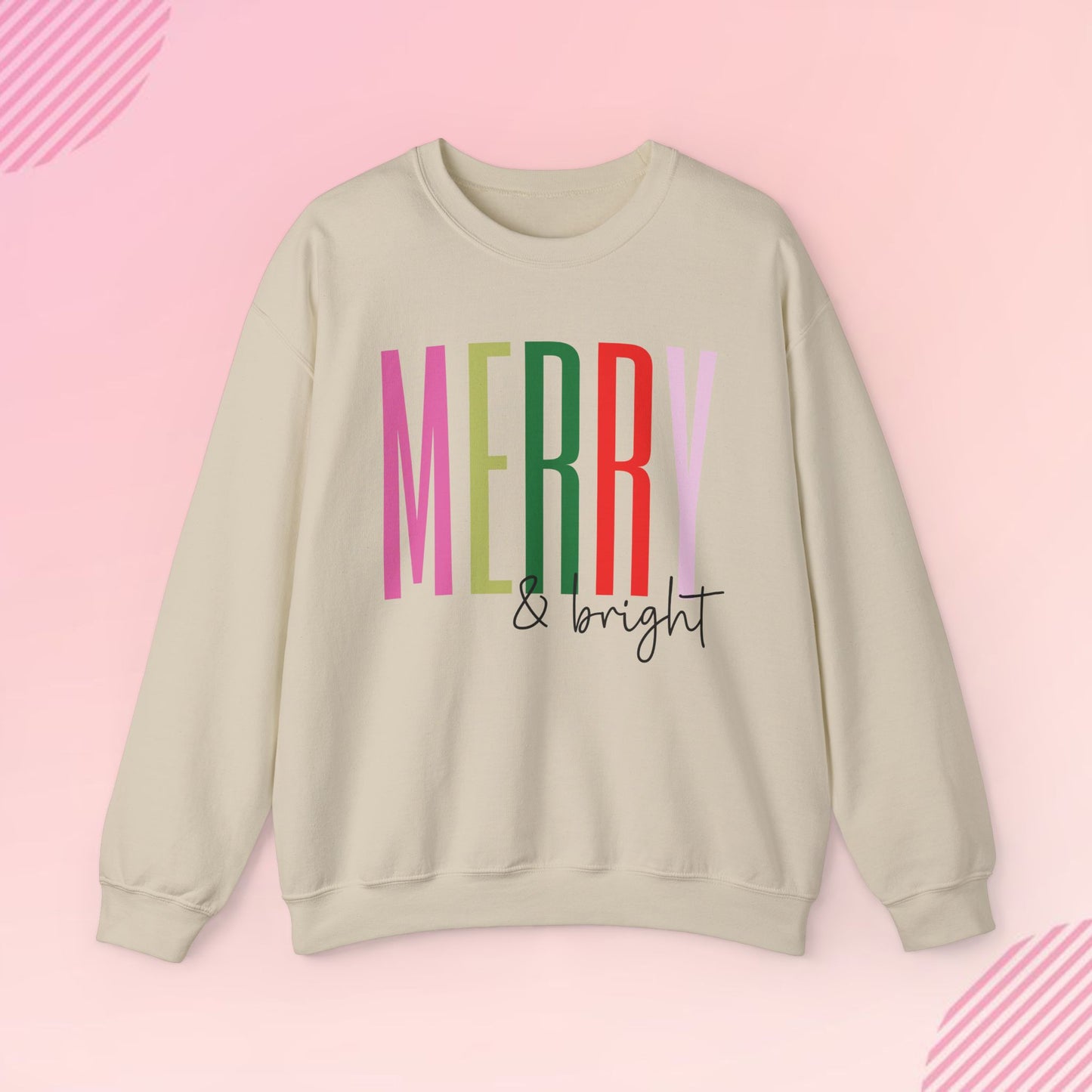 Merry & Bright Cozy Crewneck Sweatshirt