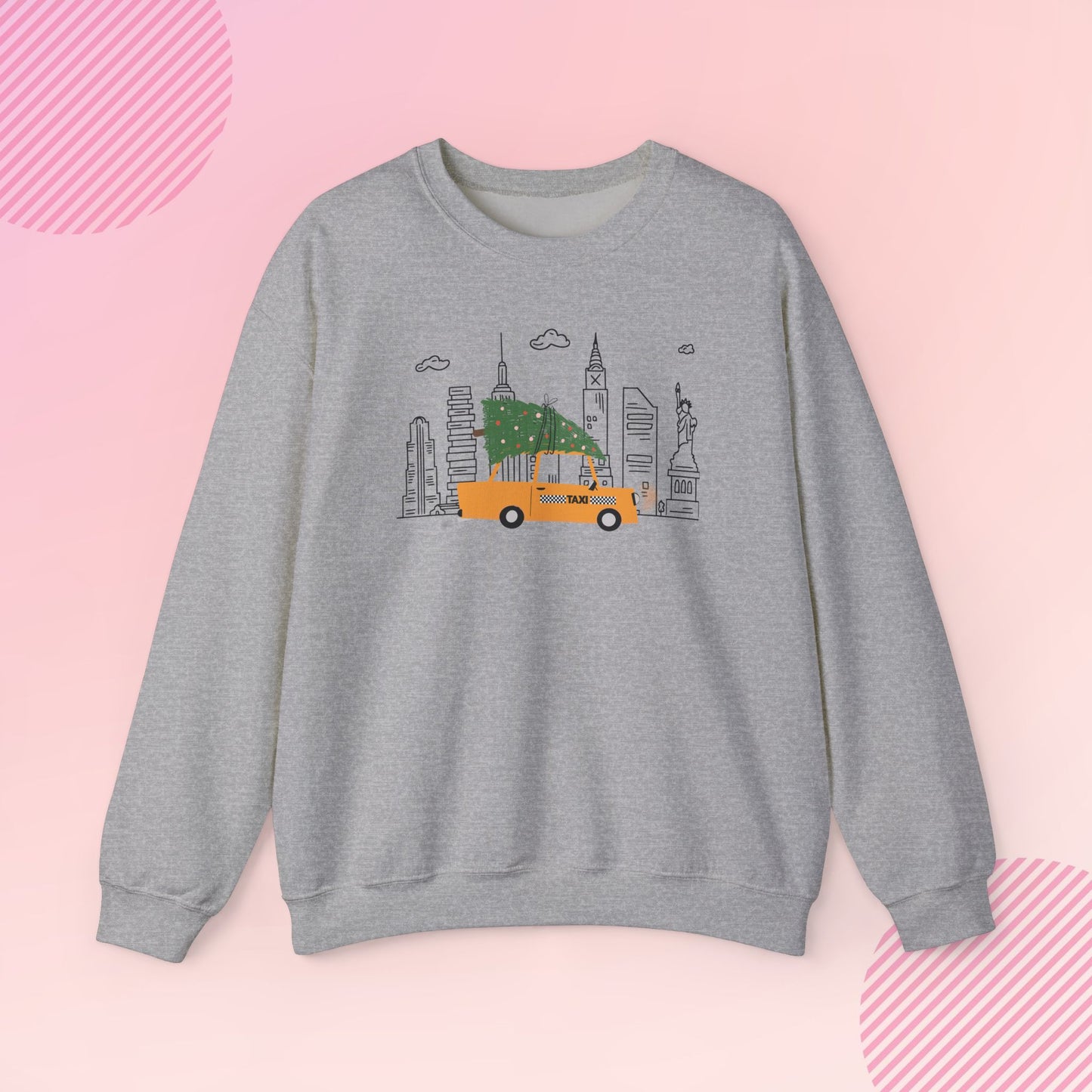 New York City Christmas Cozy Crewneck Sweatshirt