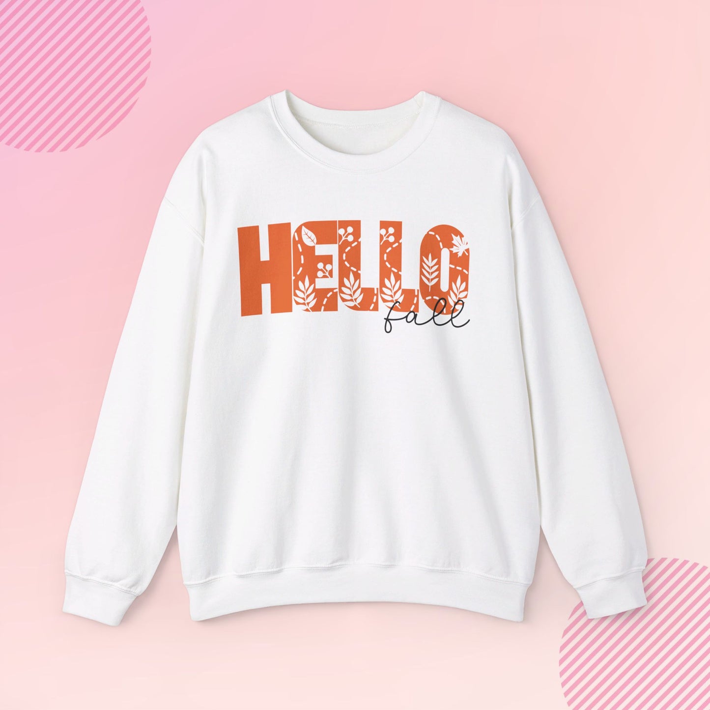 Hello Fall Cozy Crewneck Sweatshirt