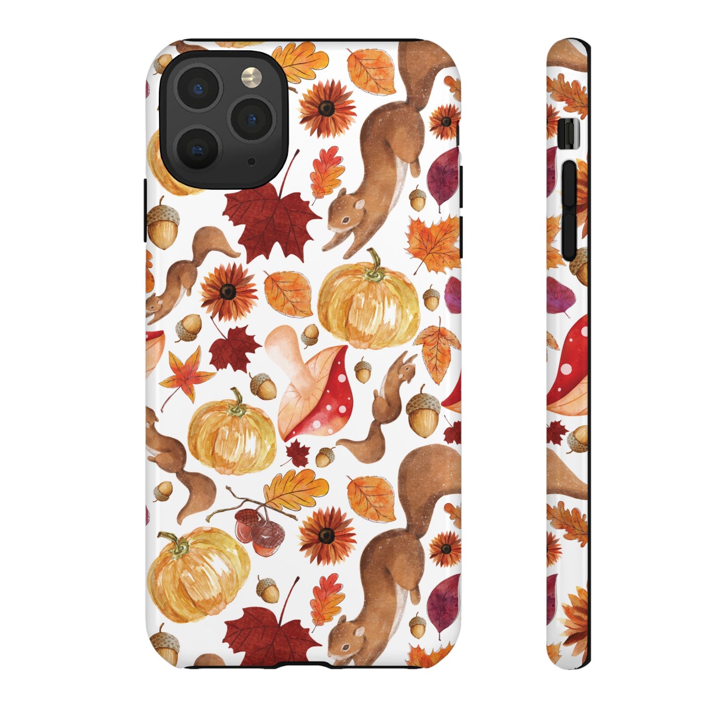 Fall Squirrel iPhone Case