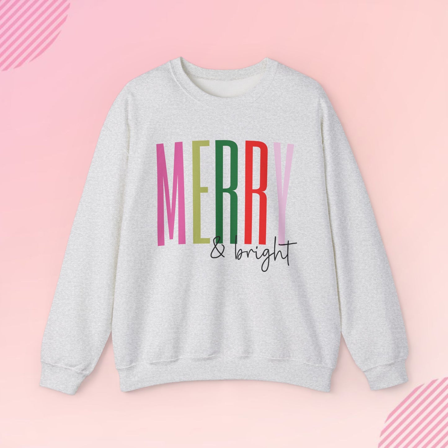 Merry & Bright Cozy Crewneck Sweatshirt