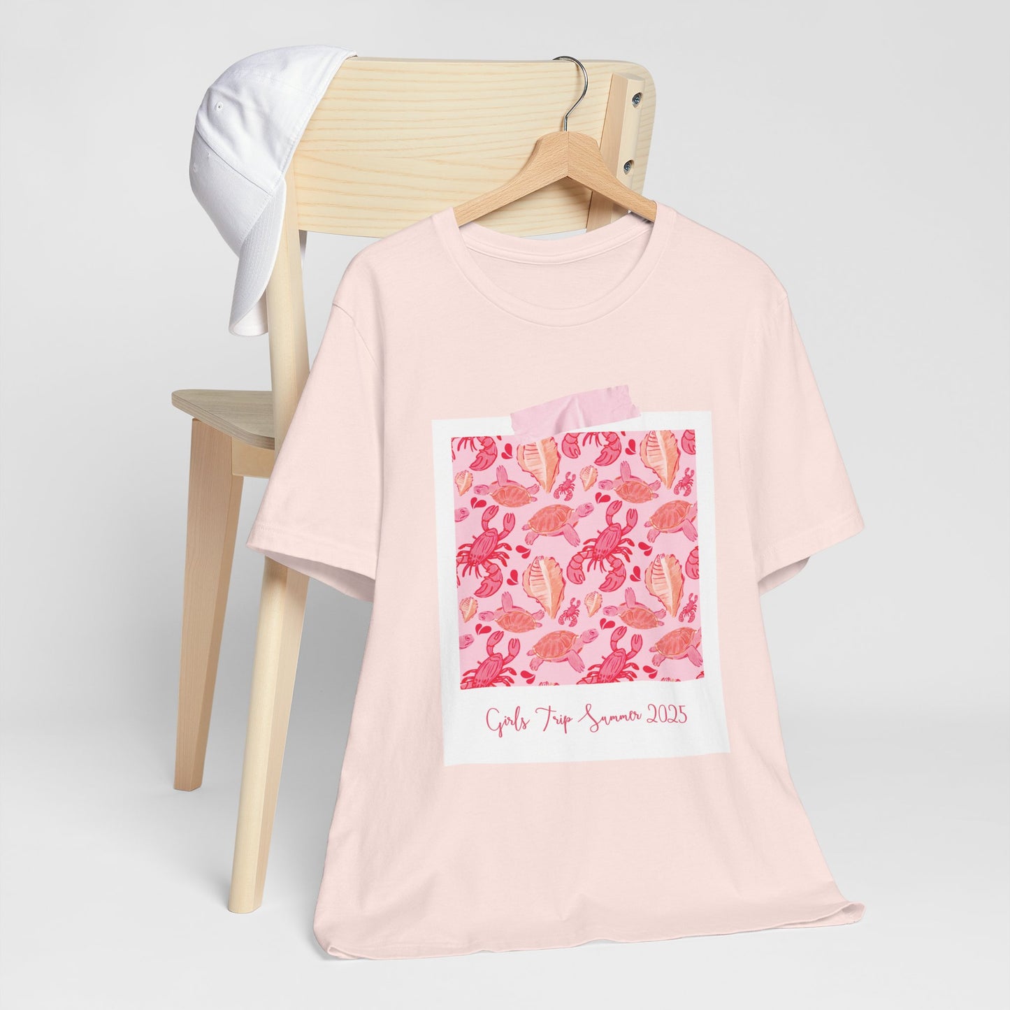 Personalized Seaside Summer Girls Trip Women's Graphic Tee