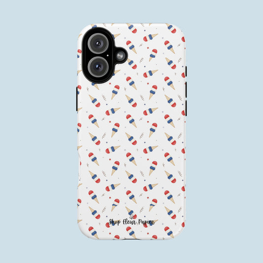 Cute 4th of July Popsicle Tough Phone Case