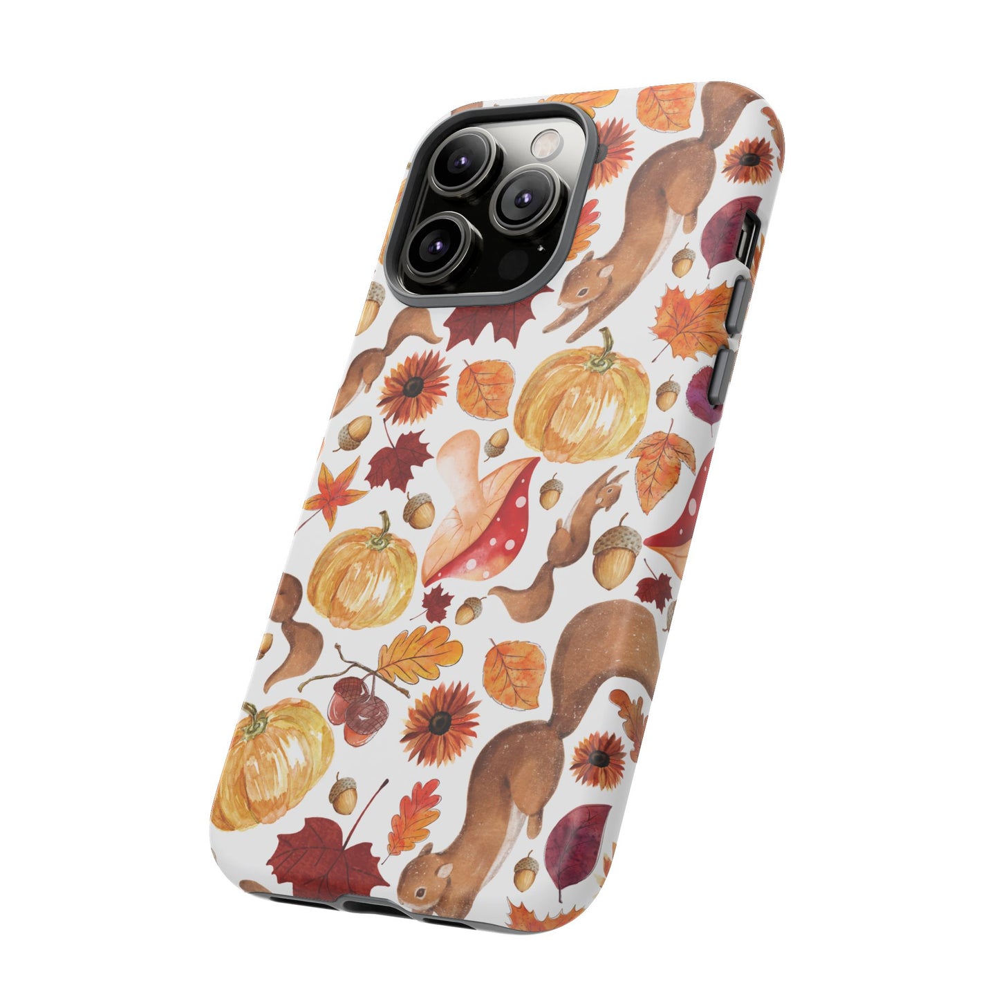 Fall Squirrel iPhone Case