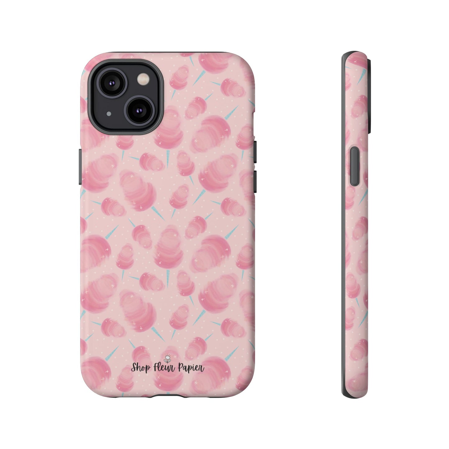 Pink Cotton Candy Tough Phone Case