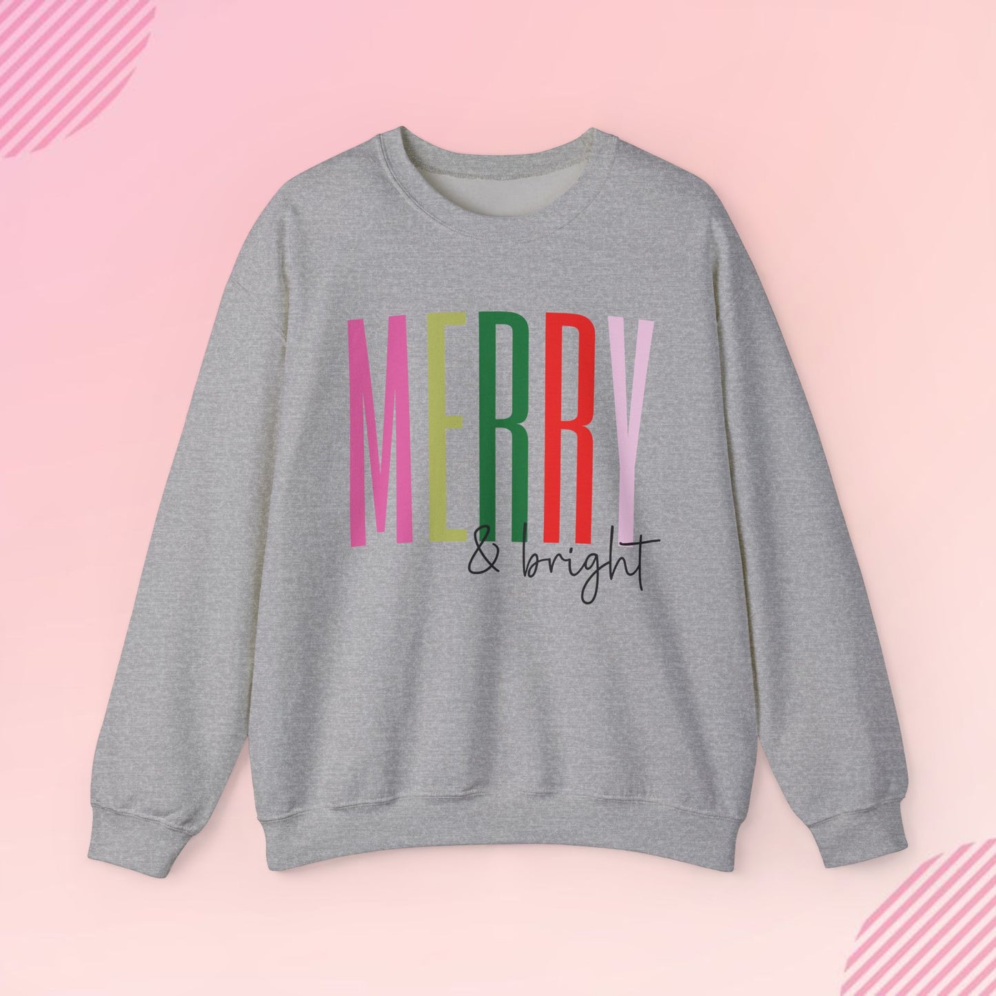 Merry & Bright Cozy Crewneck Sweatshirt