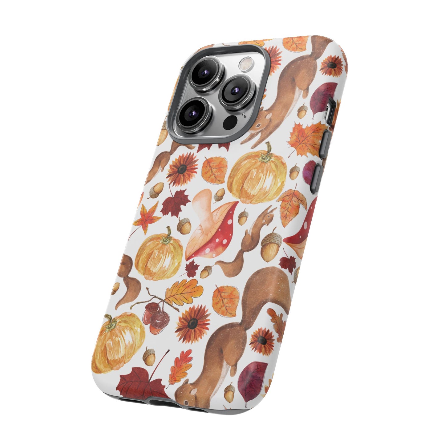 Fall Squirrel iPhone Case