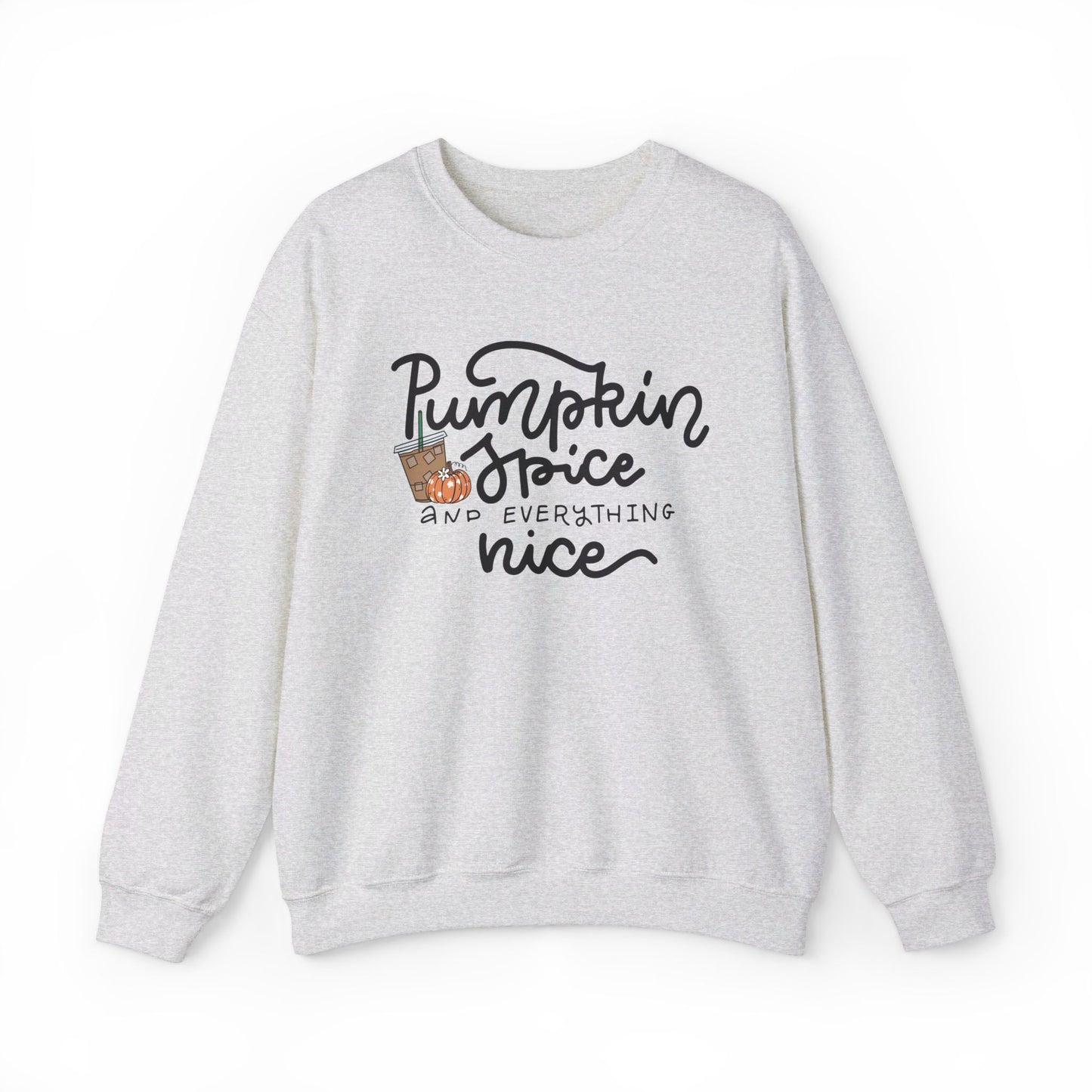 Pumpkin Spice Cozy Crewneck Sweatshirt