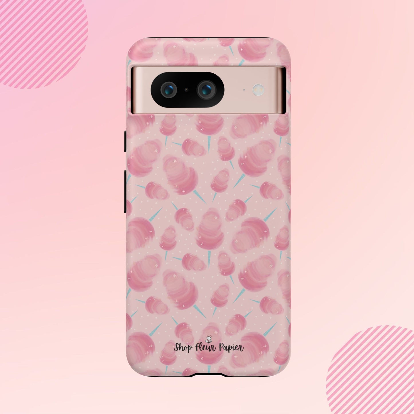 Pink Cotton Candy Tough Phone Case