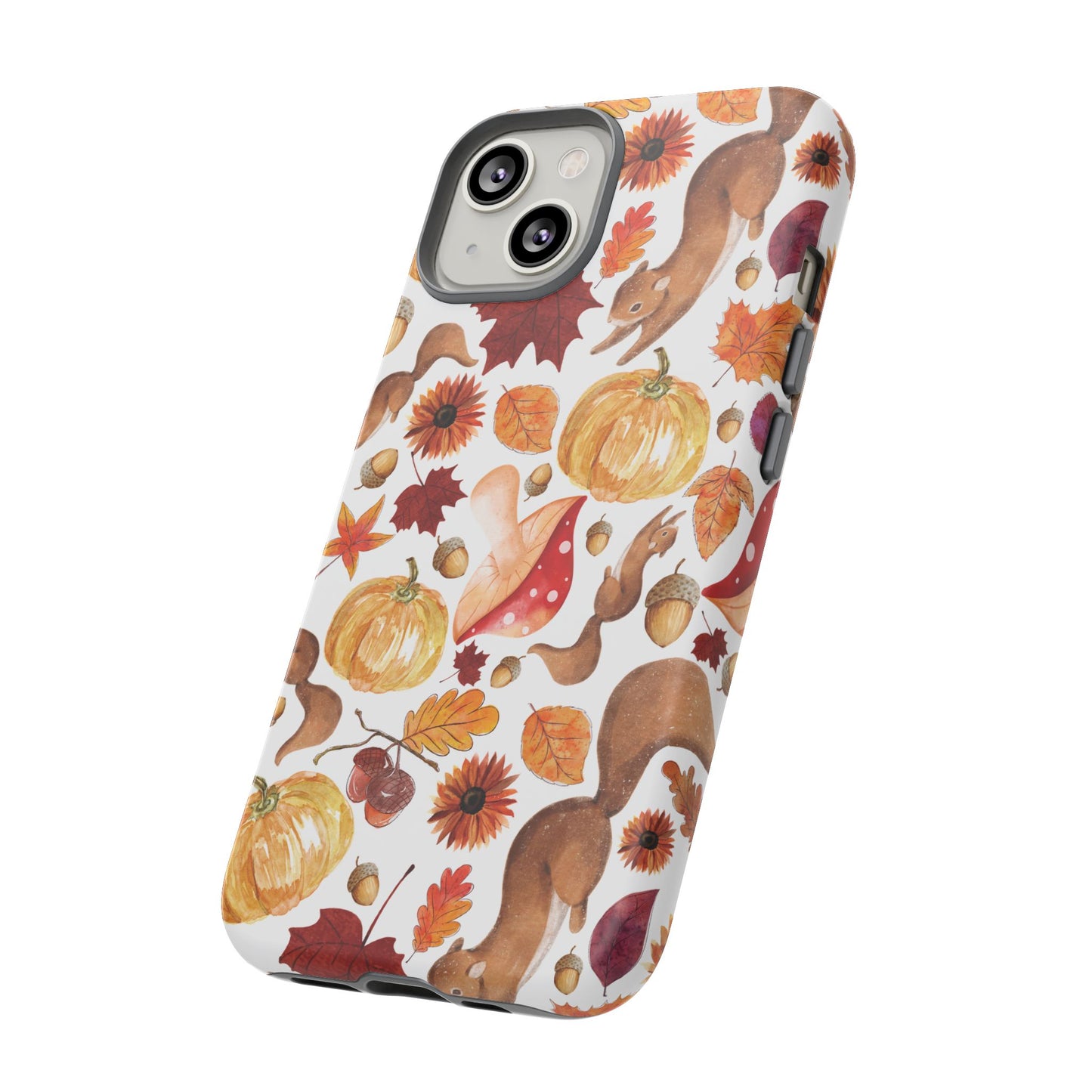 Fall Squirrel iPhone Case