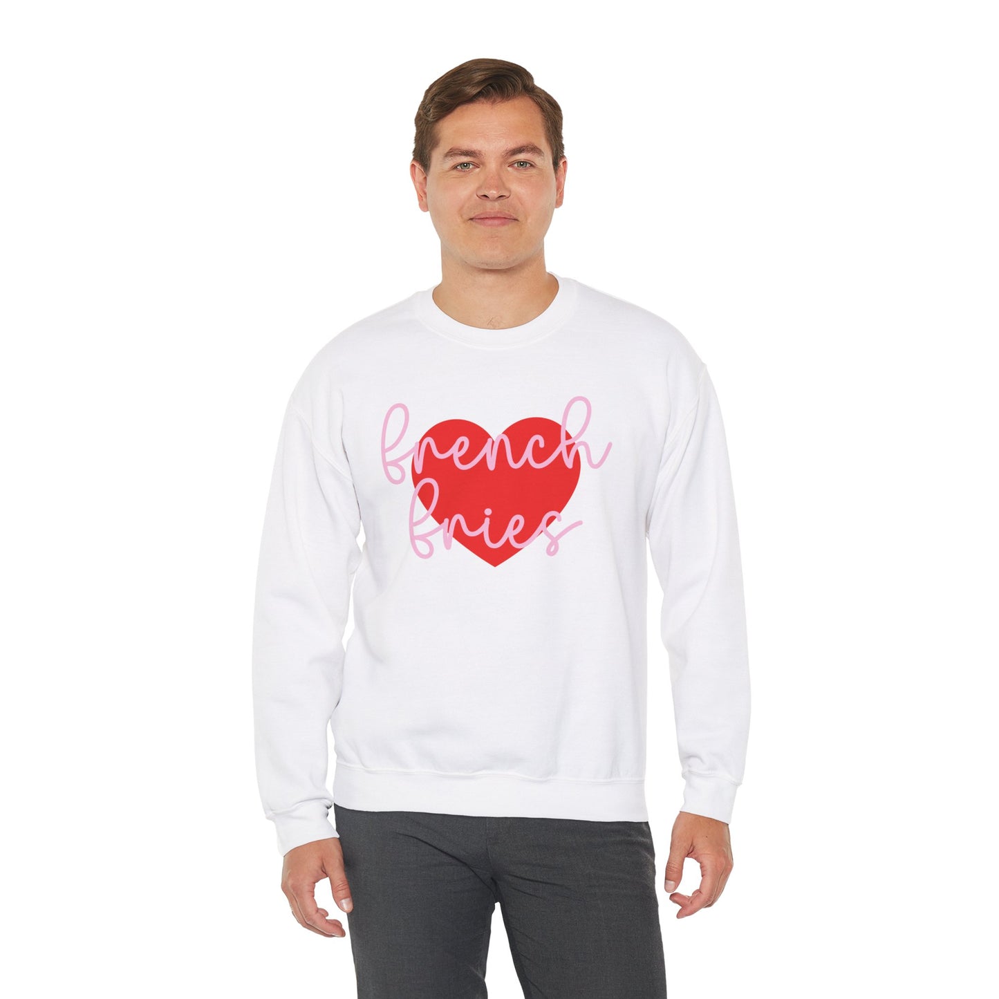 French Fries Crewneck Sweatshirt - Valentine's Day Gift