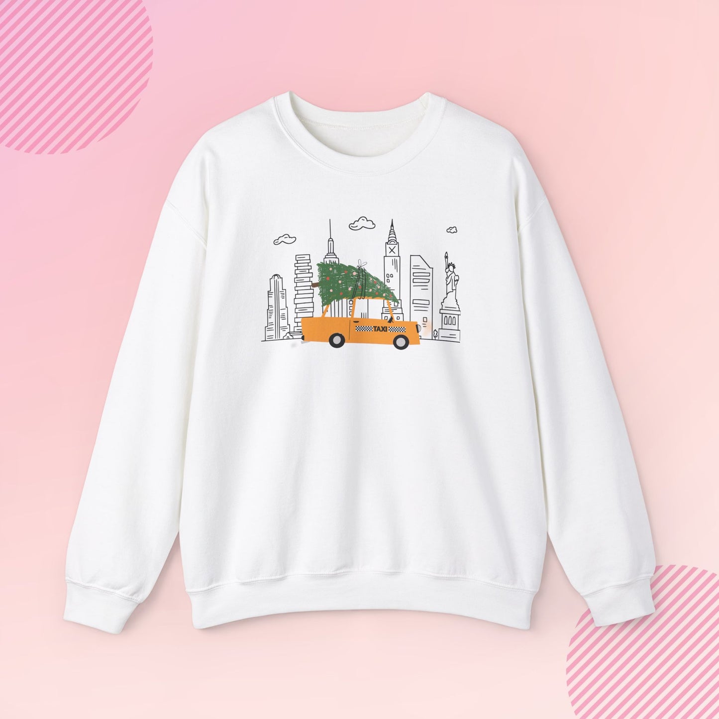 New York City Christmas Cozy Crewneck Sweatshirt