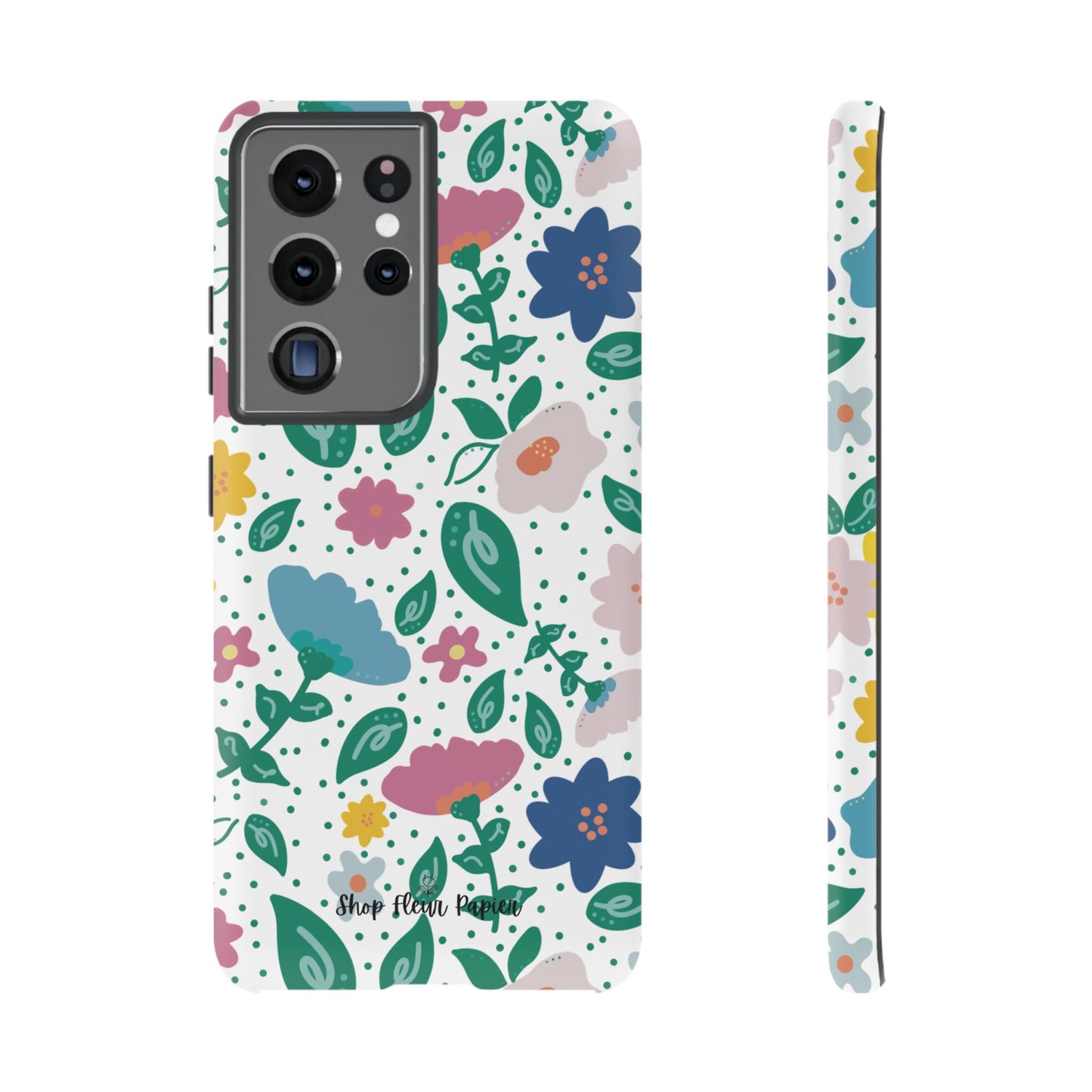 Bright Summer Floral Tough Phone Case