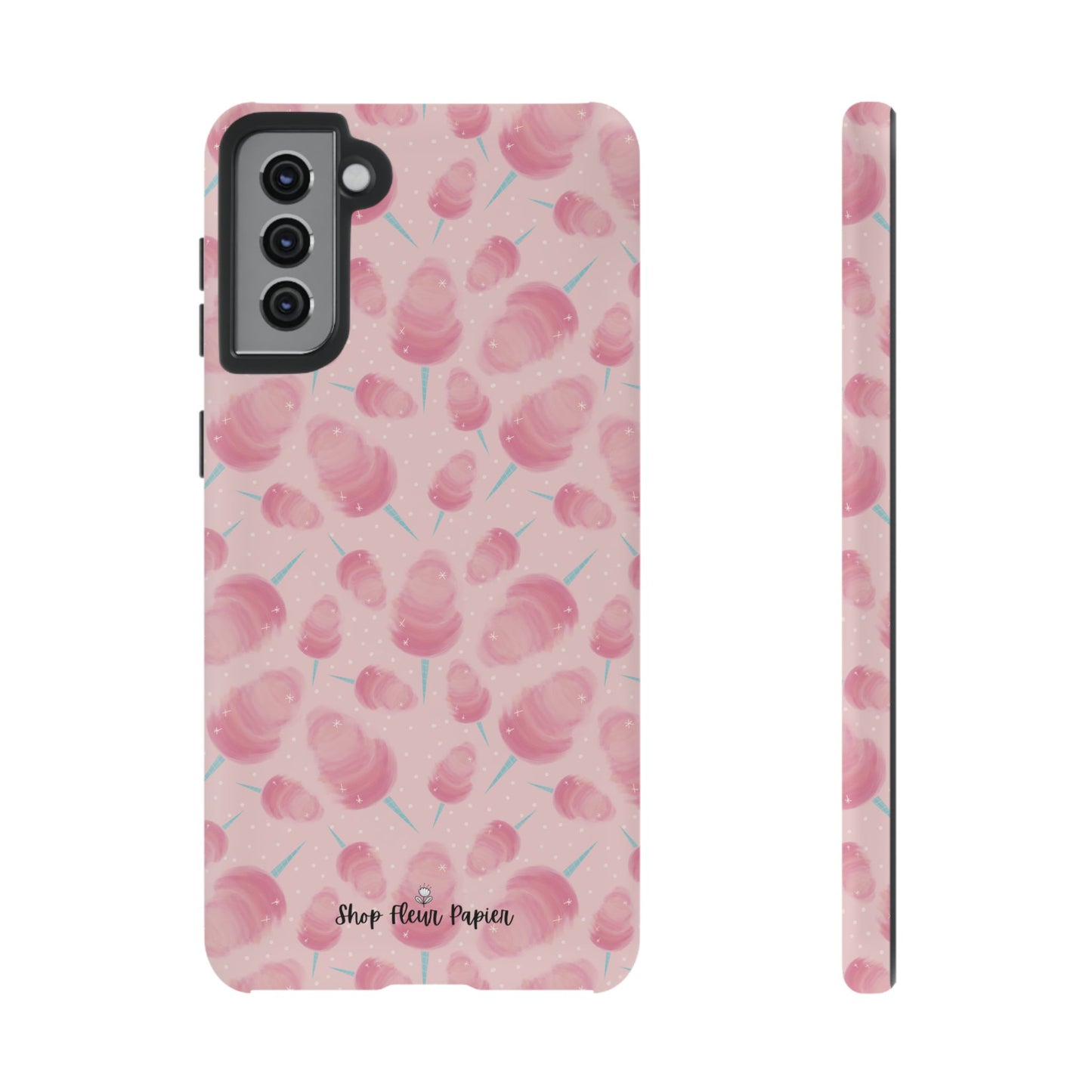 Pink Cotton Candy Tough Phone Case