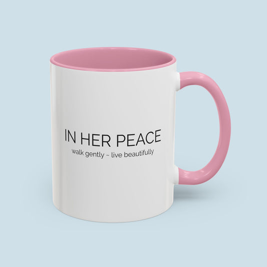 11 oz In Her Peace Coffee Mug
