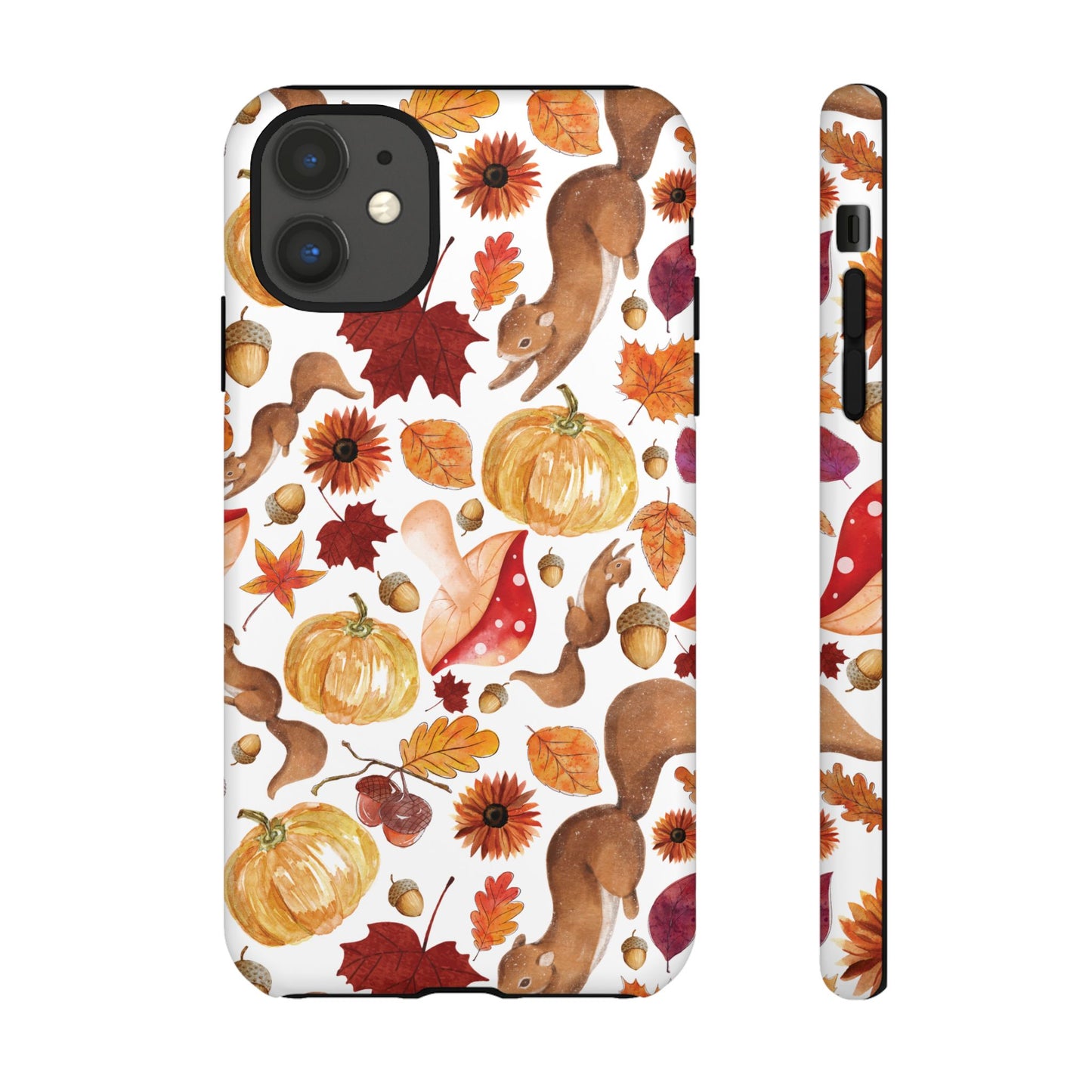 Fall Squirrel iPhone Case