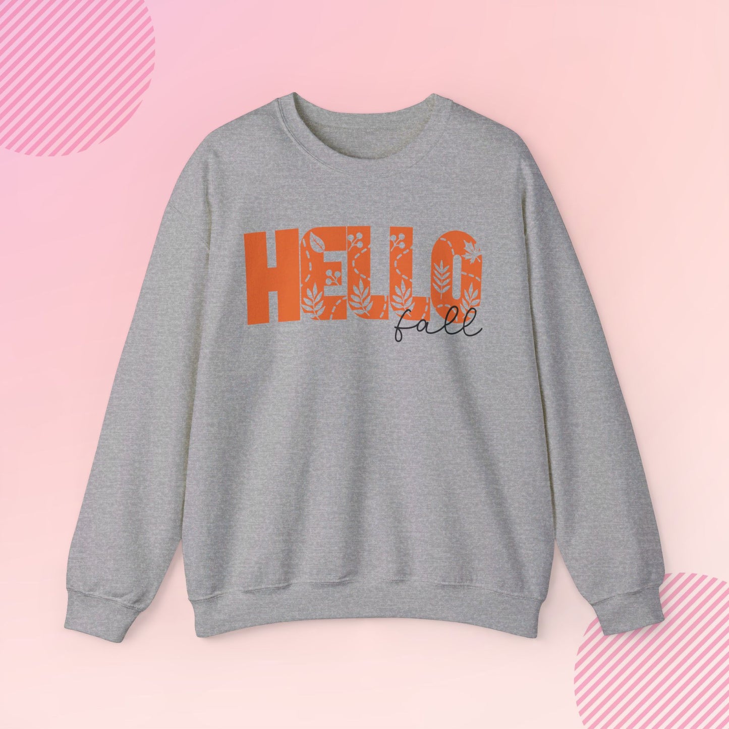 Hello Fall Cozy Crewneck Sweatshirt