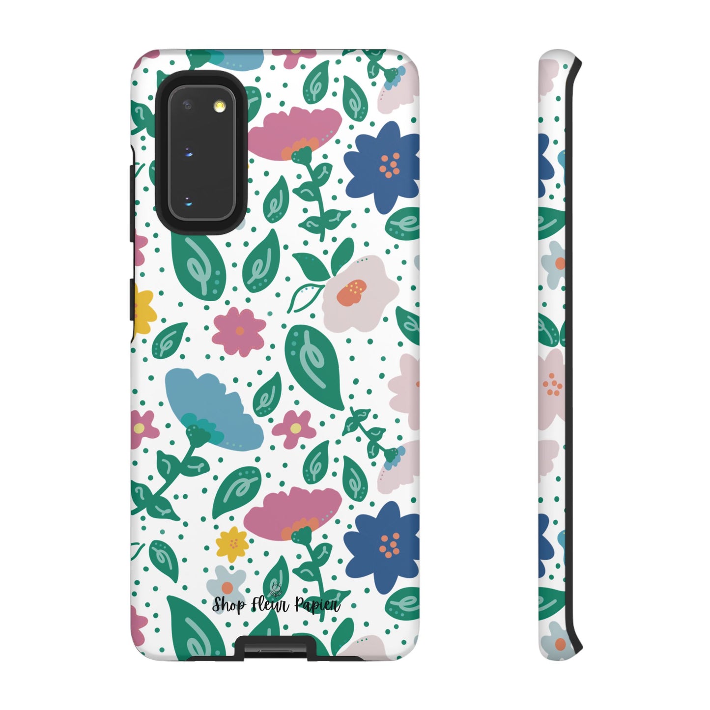 Bright Summer Floral Tough Phone Case