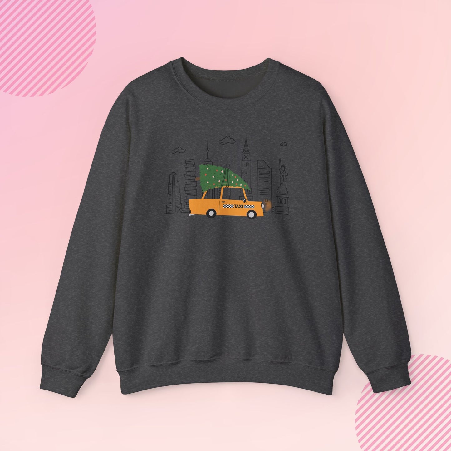 New York City Christmas Cozy Crewneck Sweatshirt