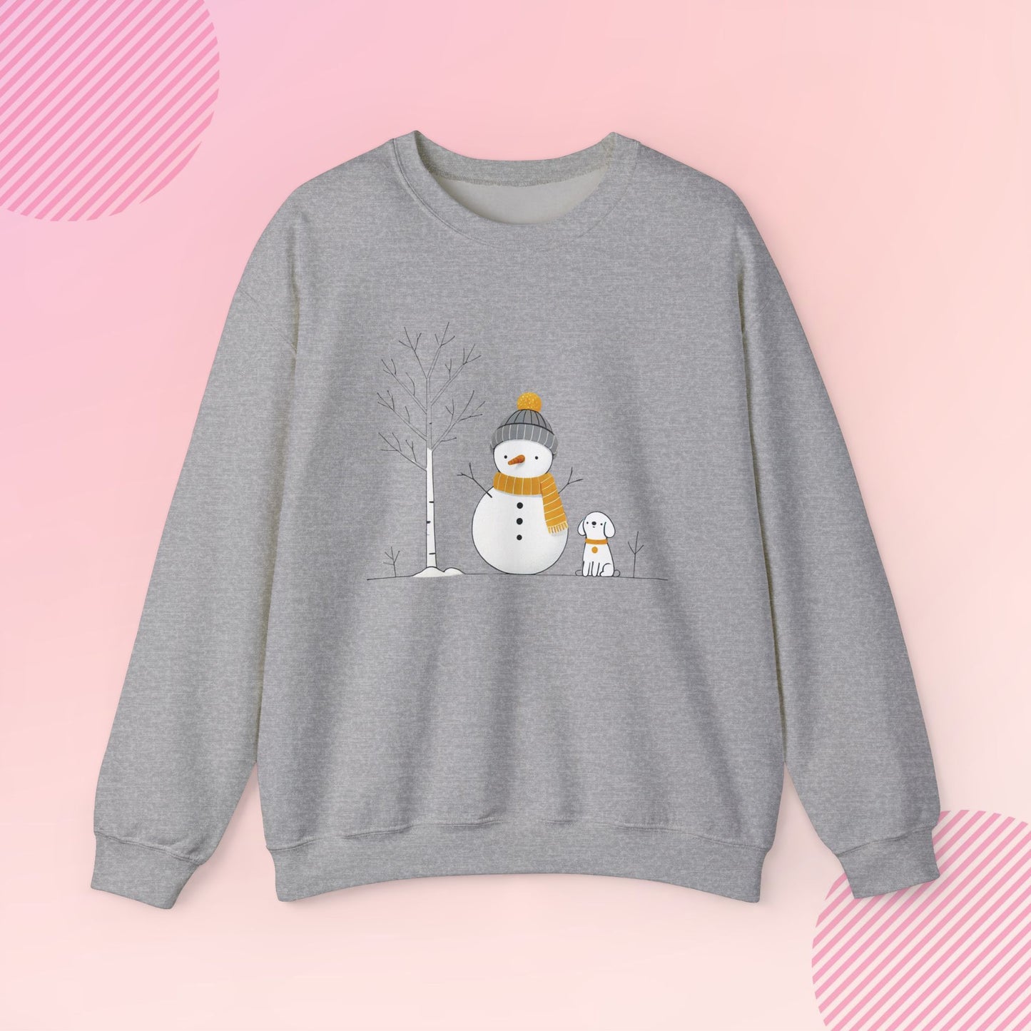 Holiday Best Friends Cozy Crewneck Sweatshirt