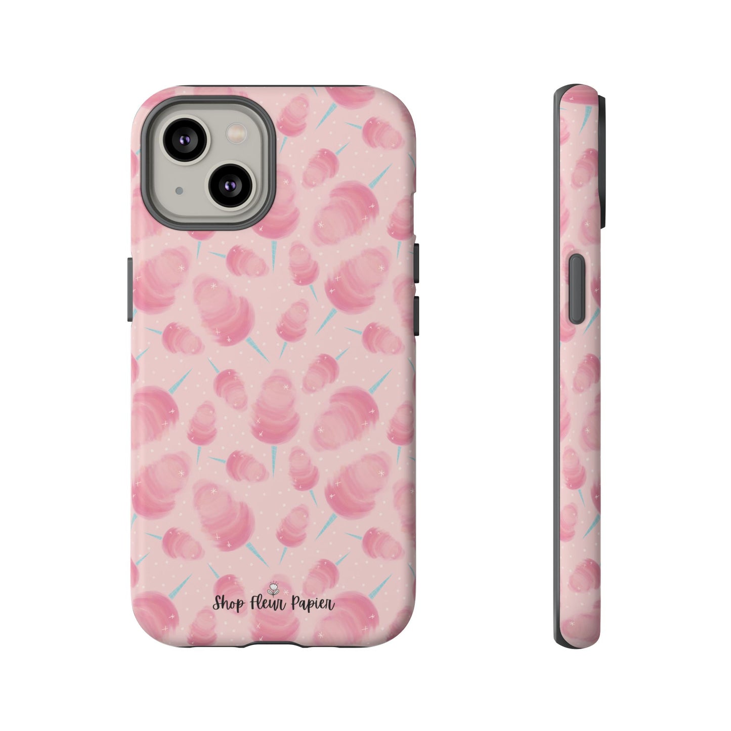 Pink Cotton Candy Tough Phone Case