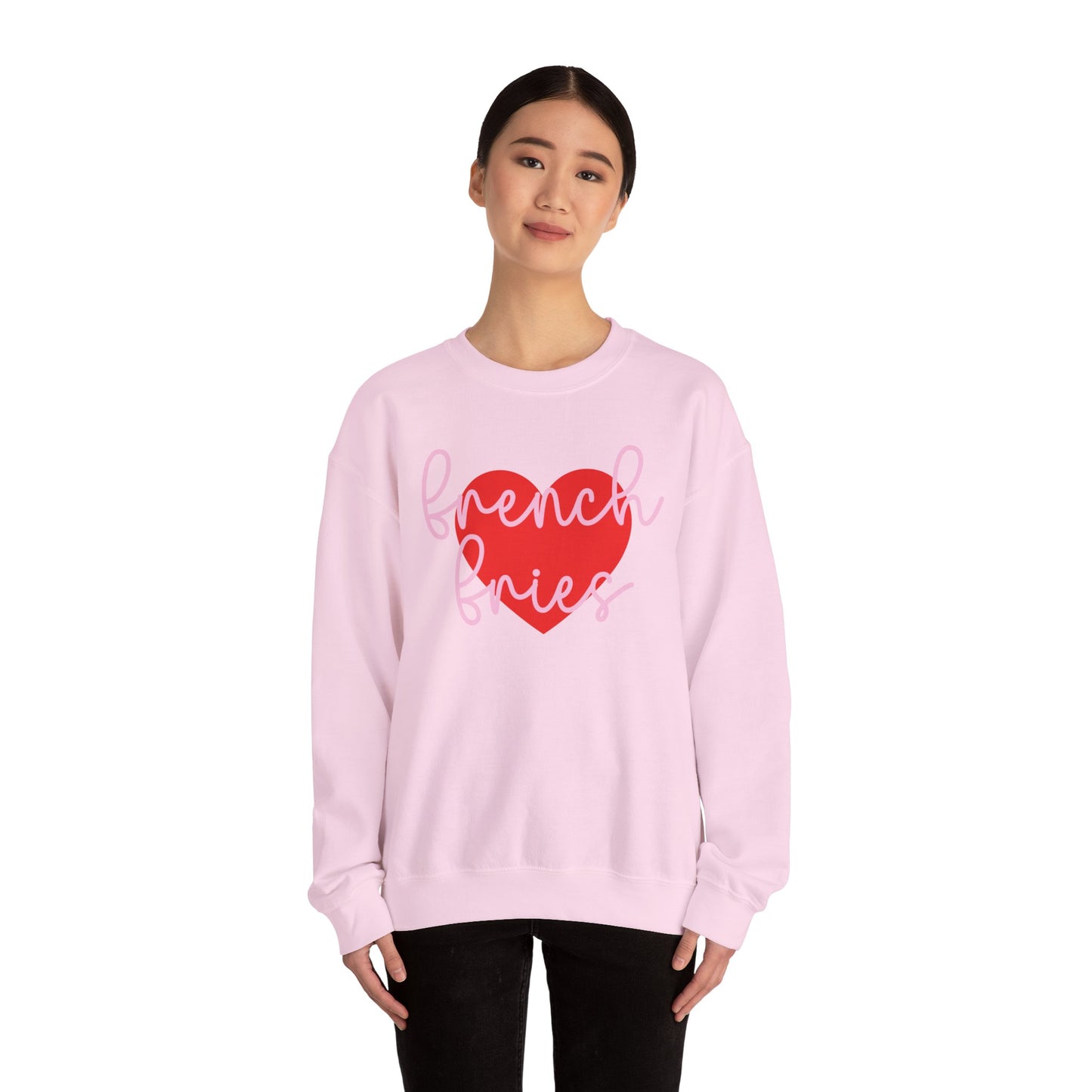 French Fries Crewneck Sweatshirt - Valentine's Day Gift