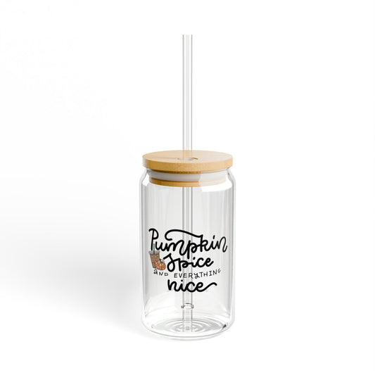 16 oz Pumpkin Spice Soda Can Tumbler