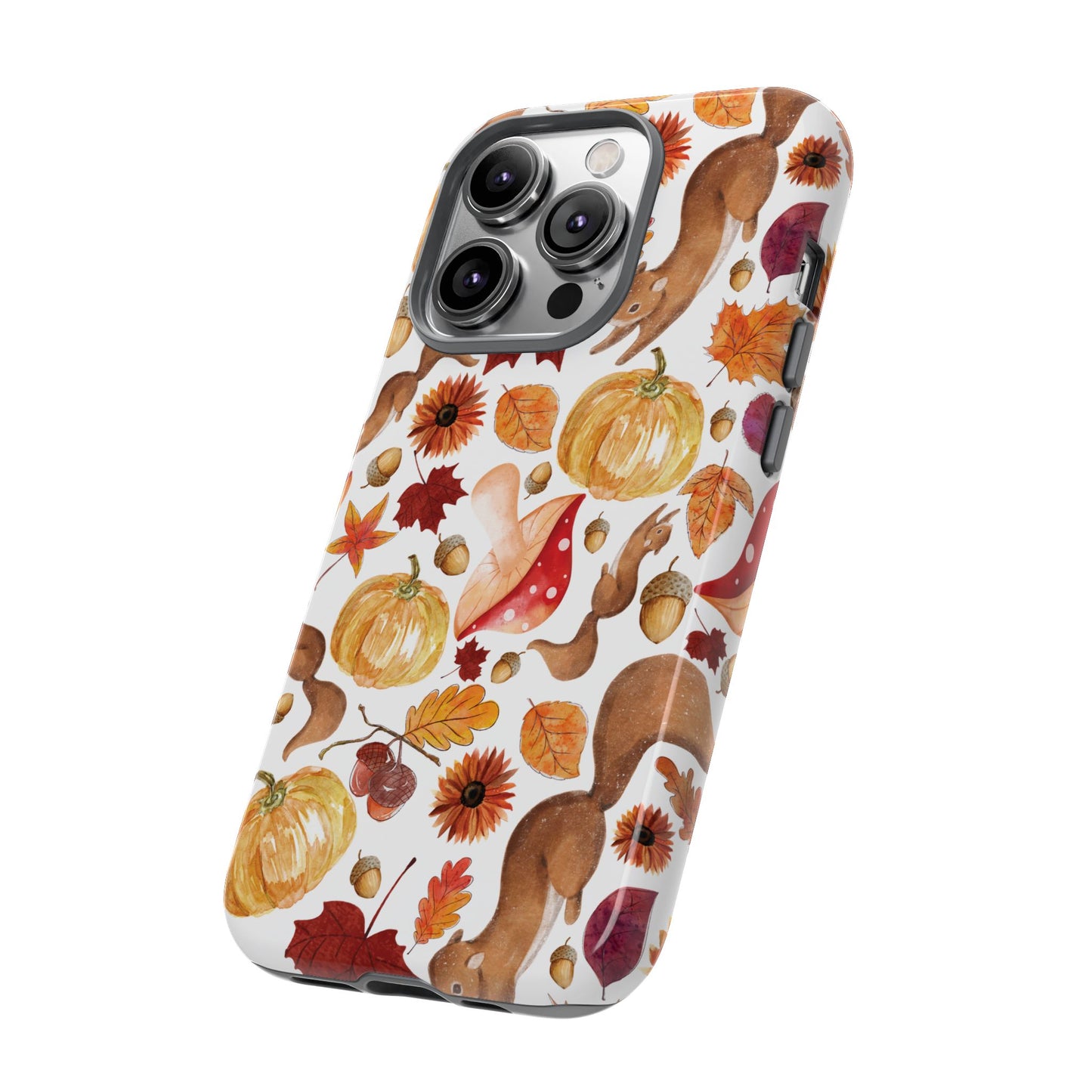 Fall Squirrel iPhone Case