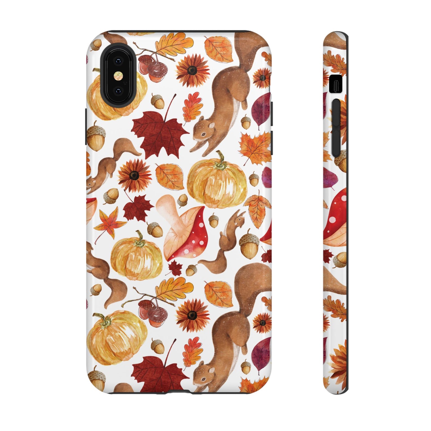 Fall Squirrel iPhone Case