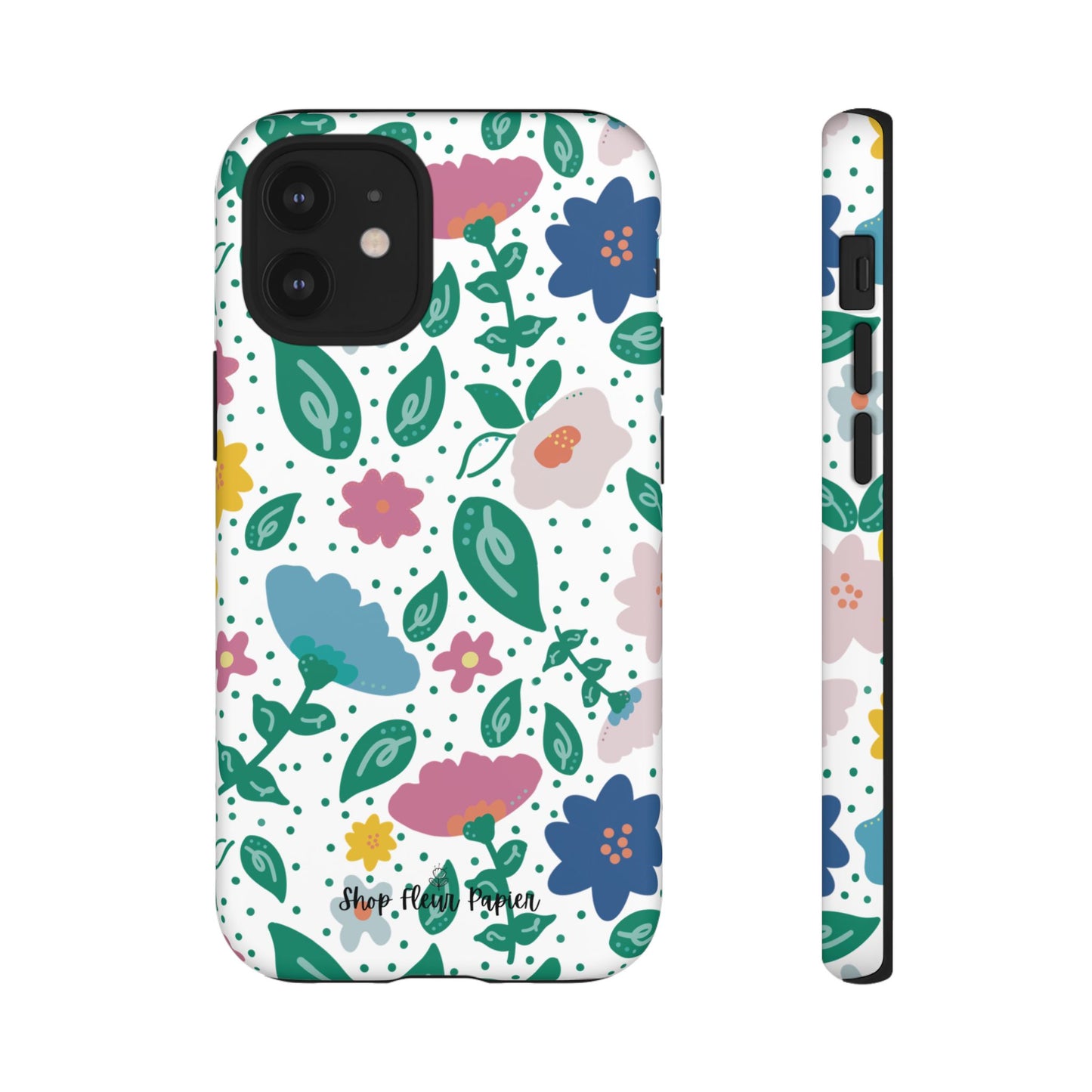 Bright Summer Floral Tough Phone Case